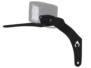 Jeep Wrangler Light Mount - A-Pillar - Artec Industries - Single LED Cube - `18-`25